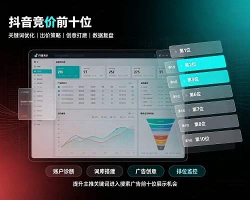 和硕抖音搜索竞价